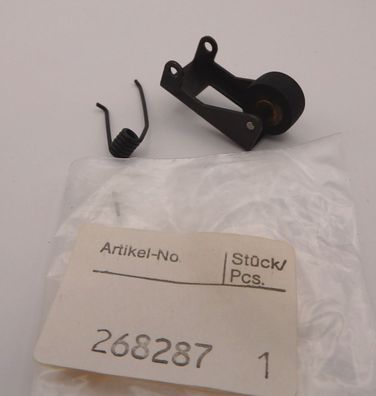 Dual Andruckrolle komplett 268287 für Dual C 822 - NOS Ersatzteil Kassettendeck