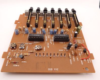 Dual 247714 Reglerplatte kpl CT1440 Tuner Preset Control Board Original NOS