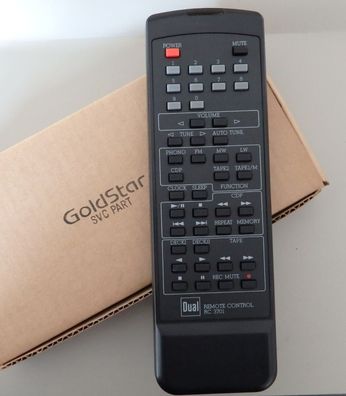 Original Dual RC 3701 Fernbedienung für Receiver CR 3701 System | NOS OVP