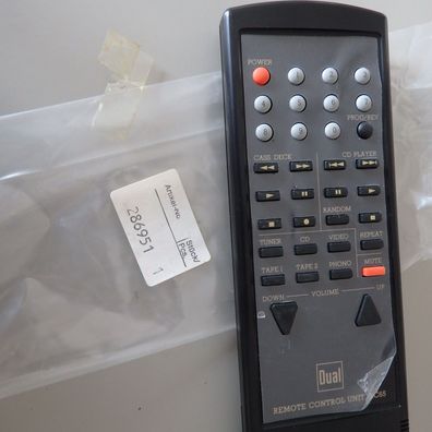 Original Dual RC 65 Fernbedienung 286951 für CD 65 / CV 6065 / CR 9065 RC | NOS