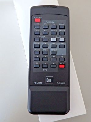 Original Dual RC 3800 Fernbedienung 286237 für Receiver CR 3800 System | NOS