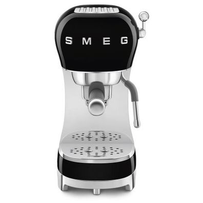 Gehäuseschaden: SMEG Espressomaschine ECF02BLEU Schwarz