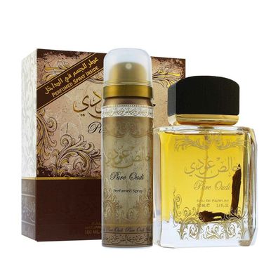Lattafa Lattafa Pure Oudi EDP 100 ml + DEO Spray 50 ml (unisex)