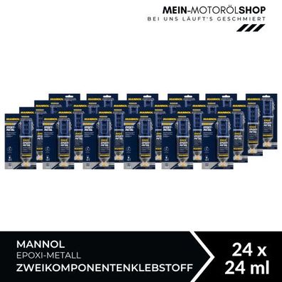 Mannol Epoxi-Metall Zweikomponentenklebstoff 24x24 ML