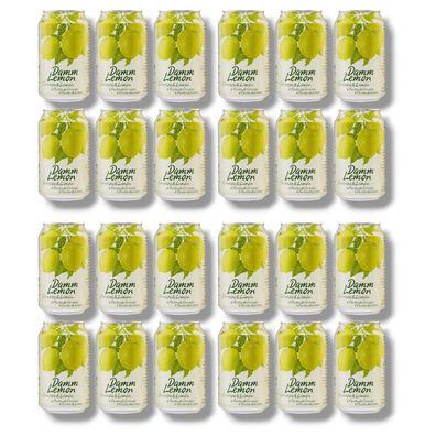 Estrella Damm Lemon 24 x 0,33 l Dose - Mediterranes Radler 3,2 % Vol