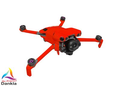 DJI Mini 5 Pro - Skin - Design: Neon Rot - inkl. 6x Batterie- und RC-N3 + RC2 Folie