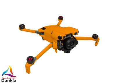 DJI Mini 5 Pro - Skin - Design: Neon Orange- inkl. 6x Batterie- und RC-N3 + RC2 Folie