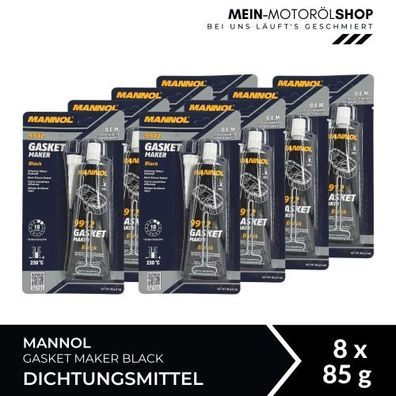 Mannol Gasket Maker Black Dichtungsmittel 8x85 Gramm