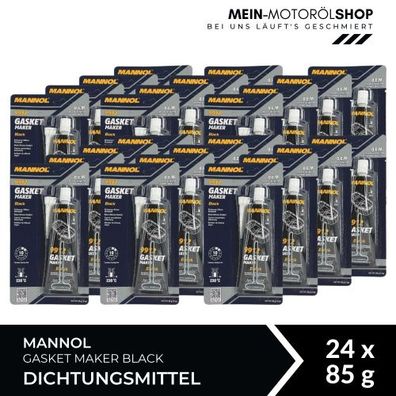Mannol Gasket Maker Black Dichtungsmittel 24x85 Gramm