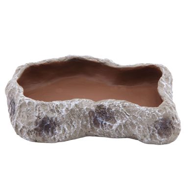 Hobby Cera Dish Granite 3 - Keramiknapf für Terrarien