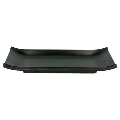 GarcÃ­a de Pou Sushi-Teller 22,4 x 9,5 cm Melamin schwarz 18 Stéck