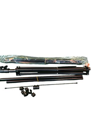 VEVOR Beamer Leinwand 70 Zoll 160x95cm 16:9 mit Stativ höhenverstellbar