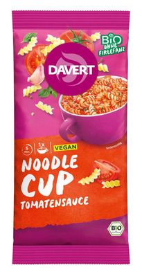 Davert Noodle-Cup Tomatensauce 67g 67g