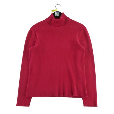 Lauren Ralph Lauren Damen Roter Rollkragenpullover Größe XL #QWE1193