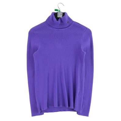 Lauren Ralph Lauren Damen Rollkragenpullover Lila Größe L #QWE0230