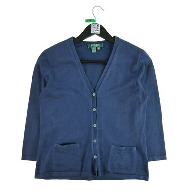 Lauren Ralph Lauren Damen Seidenblaue Westen Größe S #QWE0322