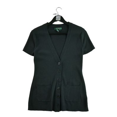 Lauren Ralph Lauren Damen Schwarze Westen Größe S #QWE3678