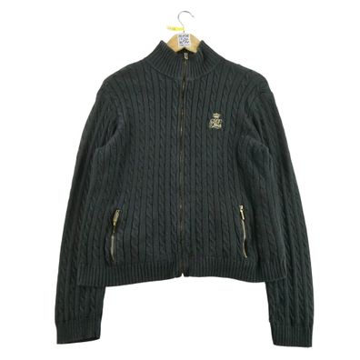 Lauren Ralph Lauren Damen schwarzer Strickjacke Größe XL #QWE1522