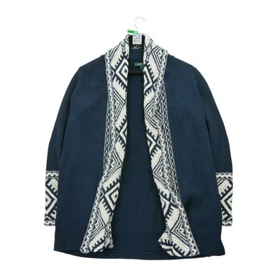 Lauren Ralph Lauren Damen-Strickjacke Navy Größe S #QWE0149