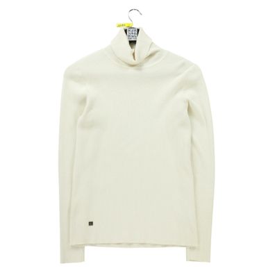 Lauren Ralph Lauren Damen Weißer Rollkragenpullover Größe L #QWE1168