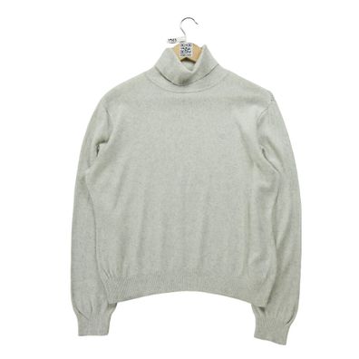 Lauren Ralph Lauren Damen Seiden- und Kaschmir-Beige-Pullover Größe XL #QWE7469