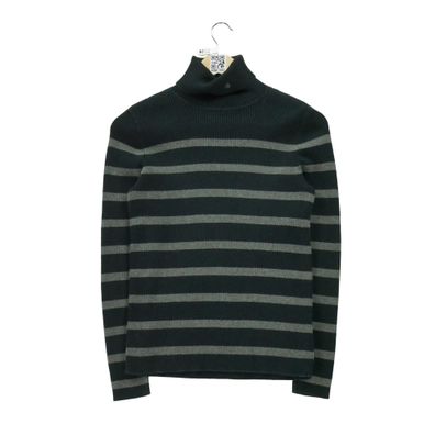 Lauren Ralph Lauren Damen Rollkragen Grauer Pullover Größe M #QWE3882