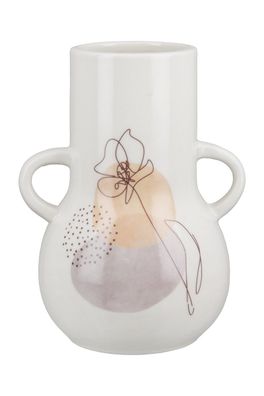 Gilde Keramik Flaschenvase mit Henkel "O VE 4 so 32389