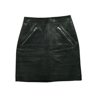 Maje Damen Minirock Schwarz Größe XS #QWE3238