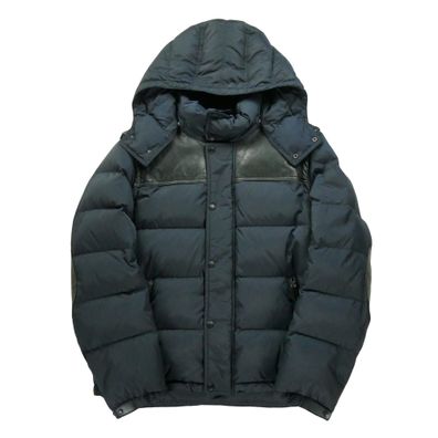 Coach Herren 2-in-1 Navy Puffer Mantel Größe L #QWE0010