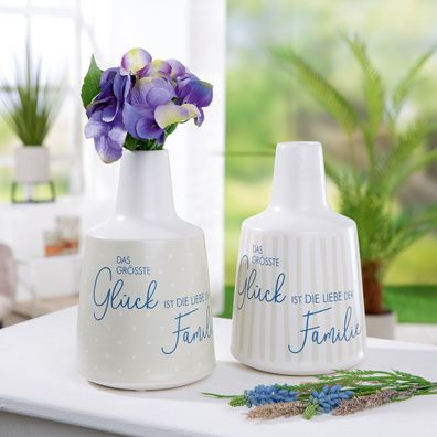 Gilde Keramik Vase "Living" VE 4 so 32553