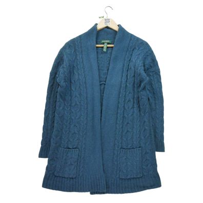 Polo Ralph Lauren Damenblaue Westen Größe M #QWE4116