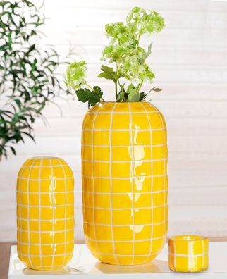Gilde Vase "Citron" H. 21 cm 52820