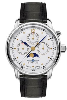 Zeppelin Herrenuhr Barcelona Quarz Mondphase 9576-1