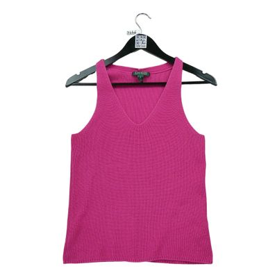 Polo Ralph Lauren Ärmelloses Damen-T-Shirt Pink Größe S #QWE3446