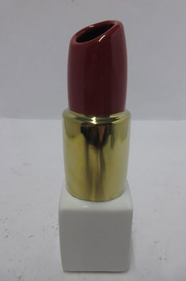 Gilde Keramik Vase Lippenstift "Milano" VE 4 32487