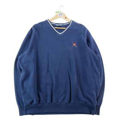 Polo Ralph Lauren Herren Sweatshirt Besticktes Golf-Abzeichen Größe XL #QWE4356