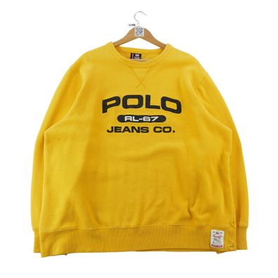 Ralph Lauren Herren Sweatshirt RL-67 Polo Jean Company Größe XL #QWE7799