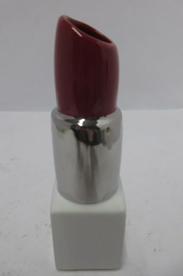 Gilde Keramik Vase Lippenstift "Milano" VE 4 32489