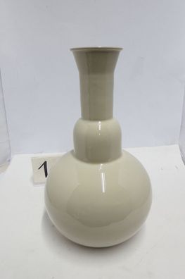 Gilde Vase, "Filu", Metall, creme, VE 1, L. 23 cm, B. 23 cm, H. 36 cm Höhe: 36.00