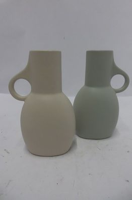 Gilde Keramik Henkelvase "Opaco" VE 4 so 32663