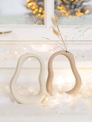 Gilde Vase "Organic" 55310