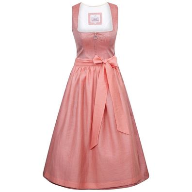 Dirndl Haunersdorf 65cm Länge perlrosa