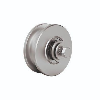 Stahlrolle unten Schiebetor MEA verzinkt 100 mm 10337636