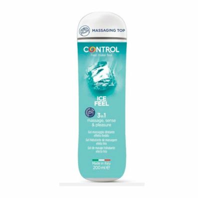 Control Feuchtigkeitsspendendes Massage-Gel Ice Feel 200ml