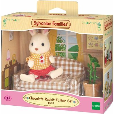 Die Besitztümer eines "Schokoladen"-Kaninchens - Papa auf dem Sofa