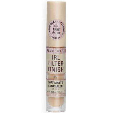 Makeup Revolution, IRL-Filterlack, deckt dunkle Flecken ab, Concealer-Stick, C5, 6 g