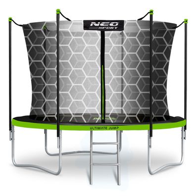 Neo-Sport Gartentrampolin (312 cm) mit Innennetz und Leiter