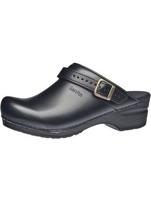 Sanita Offener Clog San-Flex Open Black