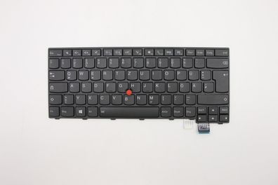 Lenovo 01YT154, Tastatur, Deutsch, Lenovo, ThinkPad T460s (20F9)