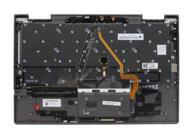 Lenovo 5M10V24911, Cover + keyboard, Tastatur mit Hintergrundbeleuchtung, Lenovo, Thi